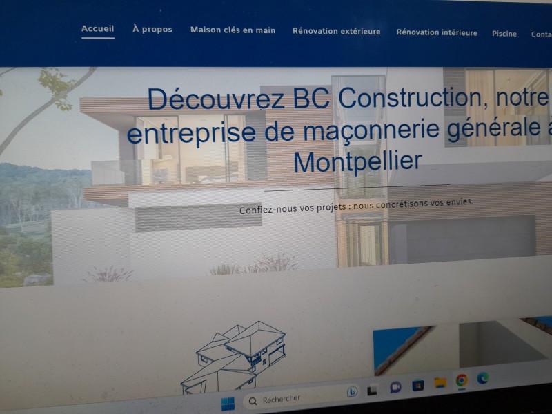 rénovation intérieur d'une maison individuelle avec pose parquet flottant à Montpellier