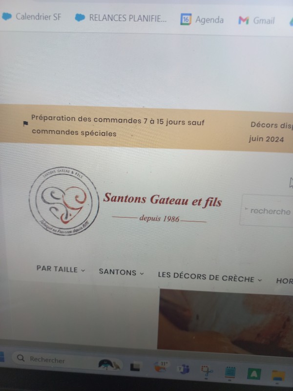 vente de santons traditionnels de Provence à Aix en Provence