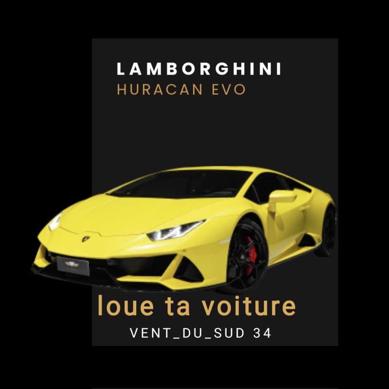  Où trouver entreprise pour louer une Lamborghini Hurricane, Evo, à Monaco, proche de Cannes