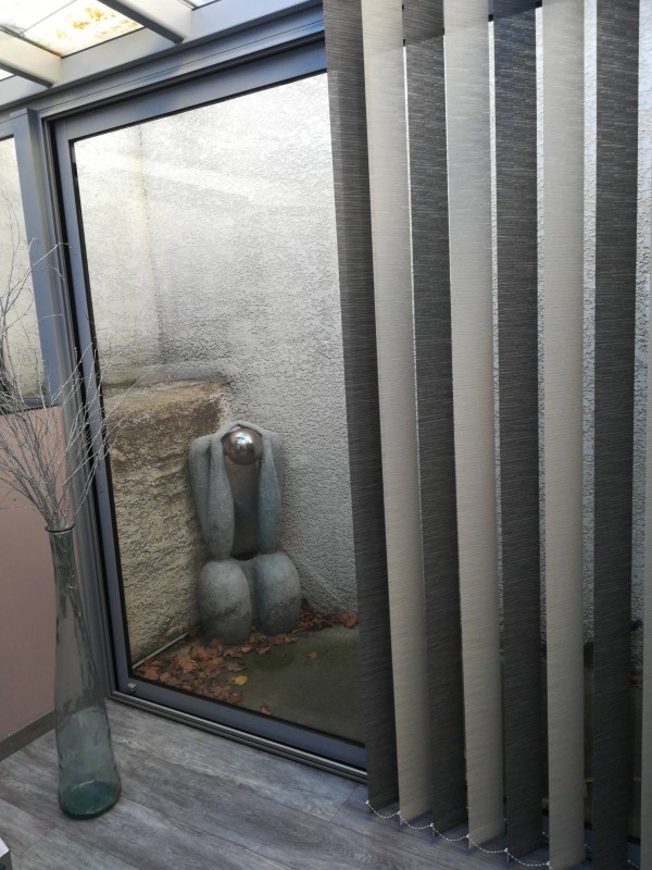 Rénovation d'une baie vitrée 2 vantaux sur mesure à Lunel à côté de Sommières