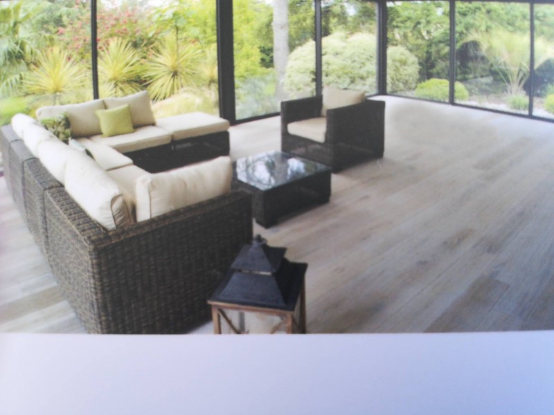 installation d'une véranda toit plat gamme Zénith