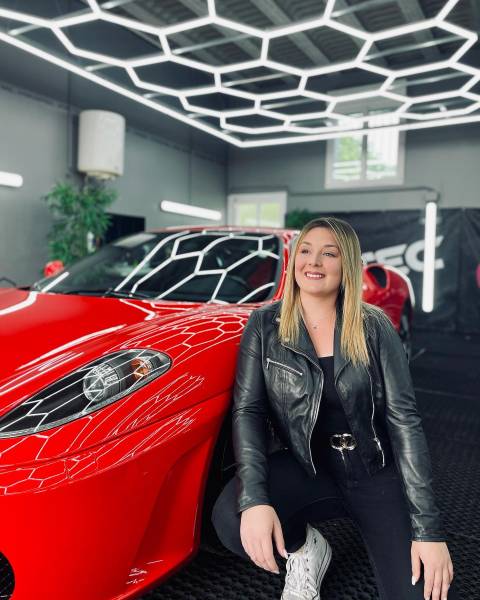 protection céramique Ferrari F430 à Nancy