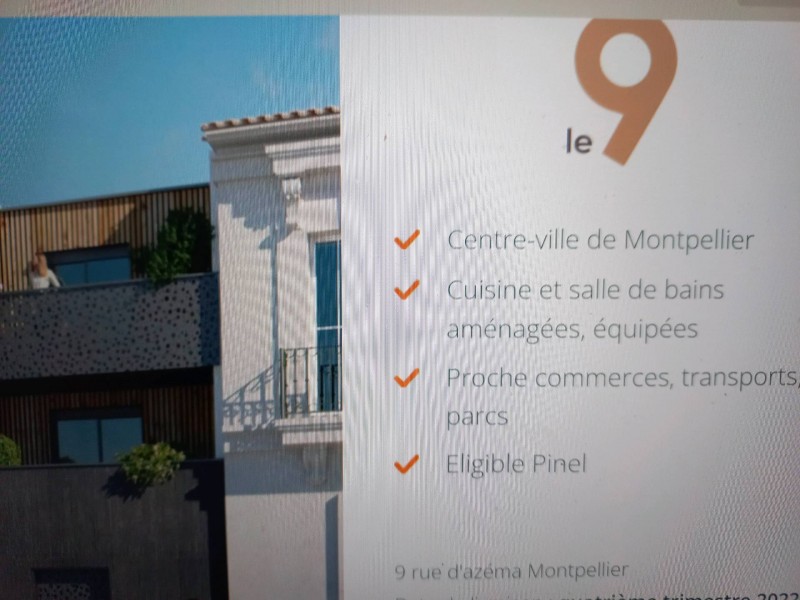 Où acheter un appartement T4 Loi Pinel au centre-ville de Montpellier dans un ilot de calme et verdure dans l'Hérault 34