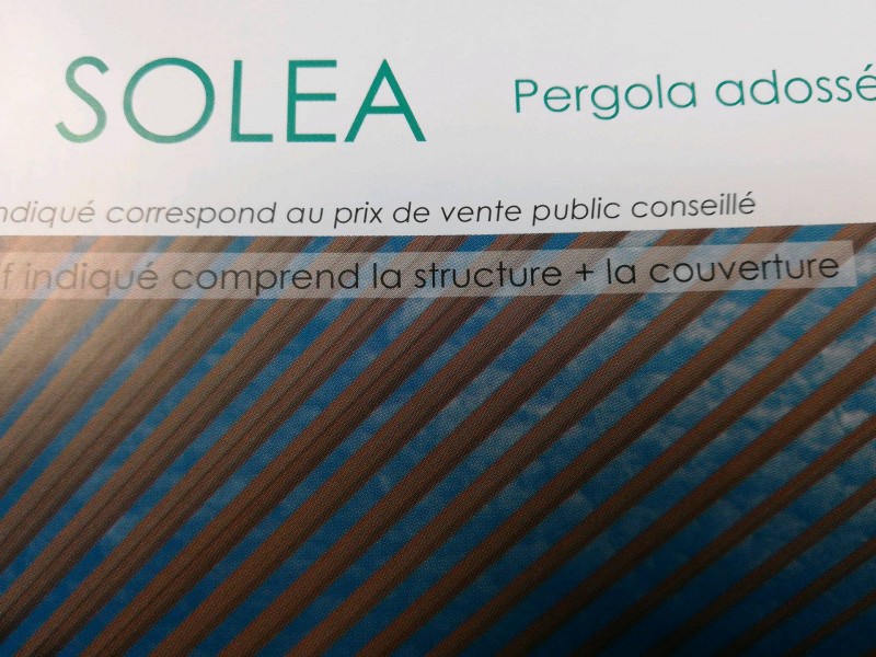Vente d'une pergola adossée en aluminium lame rétractable sur Montpellier dans le 34