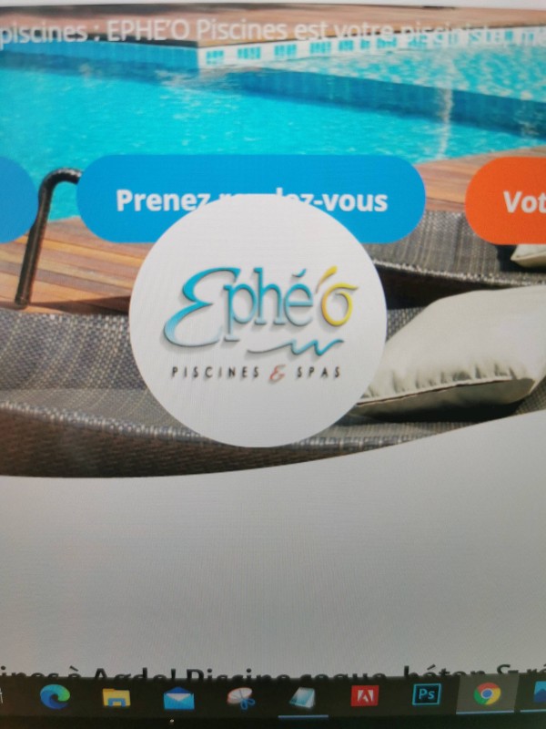 Réalisation d'une piscine 10 mètres carrés pour un petit espace chez un client à Agde dans l'Hérault