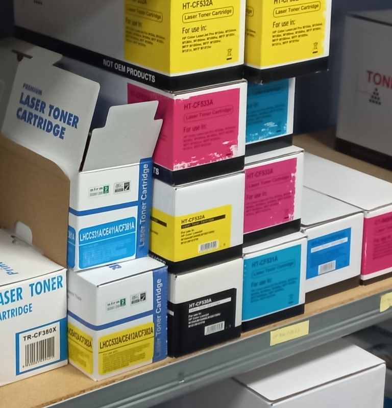 magasin informatique pour achat de cartouches d'encre de marque HP brother ou autre sur vergeze à côté de Calvisson