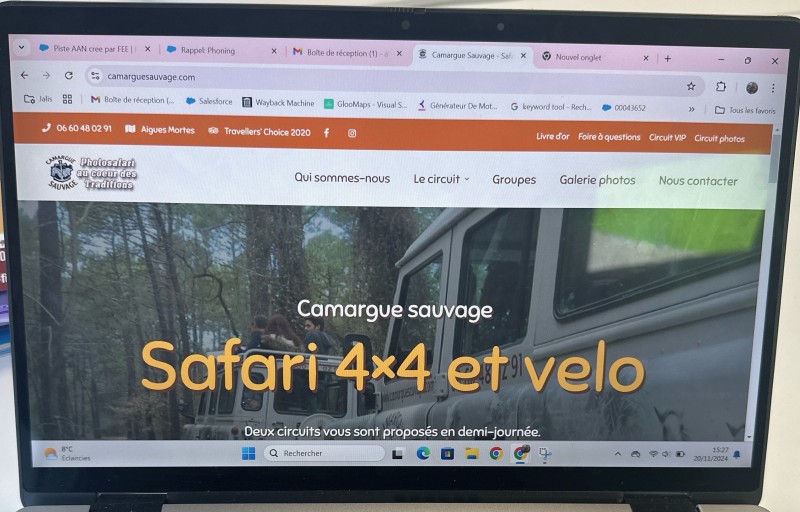 Immersion pour balade en famille, en Camargue pour une  journée à Aiguës mortes dans le Gard
