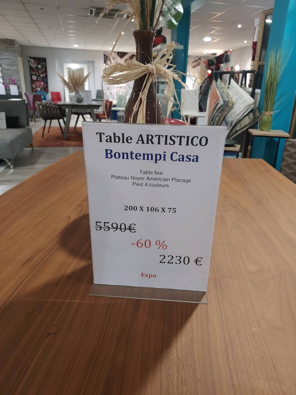 Magasin de mobilier pour promotion sur table artistico bontempi casa à Marseille