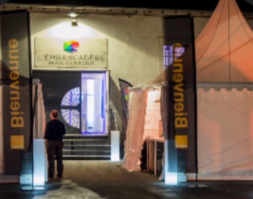 gazon synthétique pour foire à Lyon