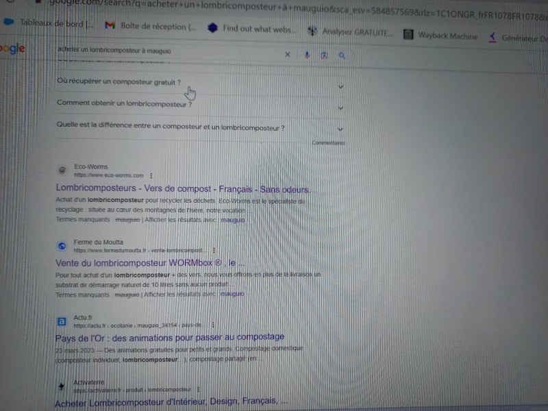 acheter un lombricomposteur pour appartement à Mauguio dans l'Hérault