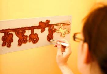 Formation déco Aix en Provence : peinture aux pochoirs