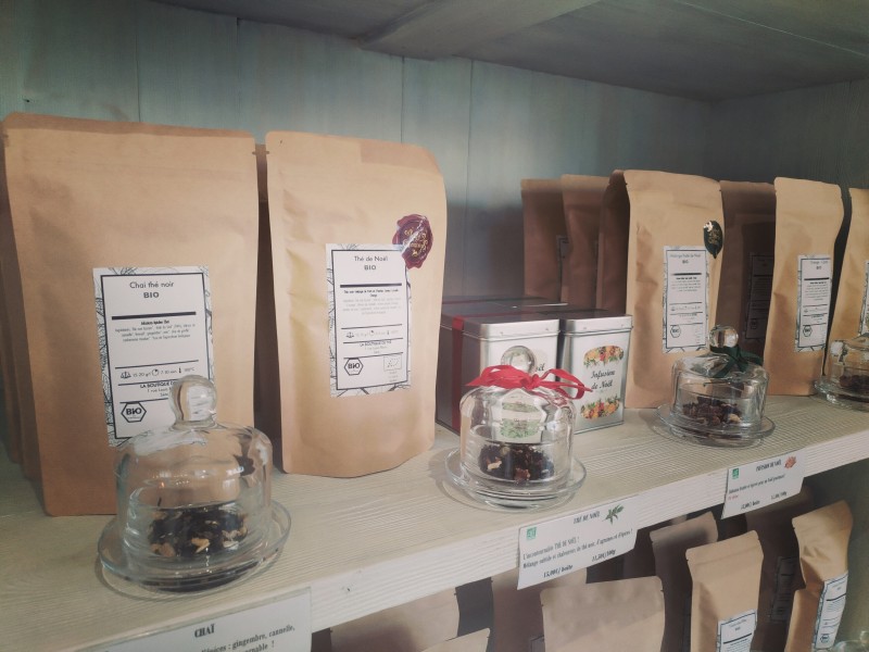 acheter du thé vert avec un coffret cadeau pour Noël à Sète