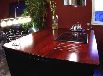 Plan de travail pour cuisine sur-mesure Aix en Provence