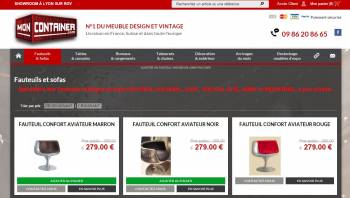 Vente en ligne de mobilier vintage