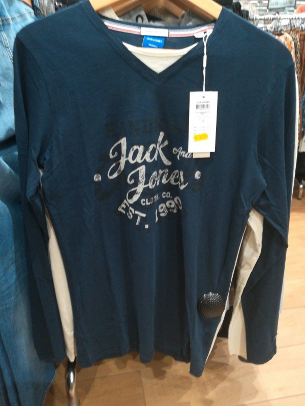 polo manches longues Jack & Jones Lunel dans le Gard