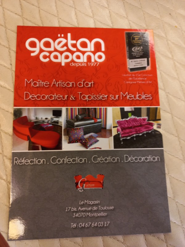 réfectionner une chaise ancienne sur Montpellier dans l'Hérault 