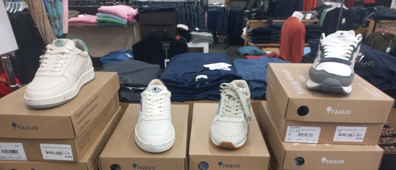 magasin de prêt-à-porter avec arrivage de vêtements et de chaussures de marque Faguo sur Montpellier proche de Sète