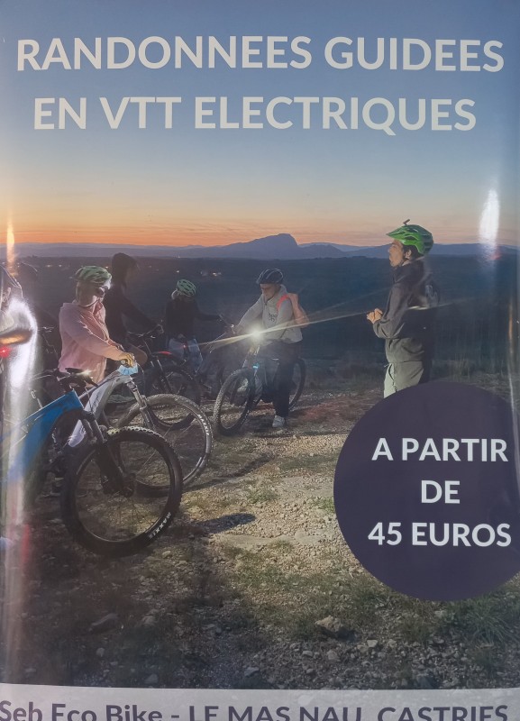 ou organiser une sortie VTT en famille pendant les vacances sur Montpellier à côté de La Grande-Motte