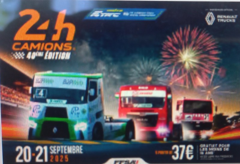 liste des exposants participants au Salon International 2025 pour camions et Trucks 24 heures camion situé au Mans