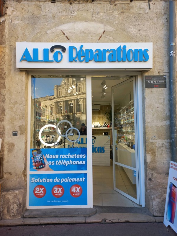 Réparation écran cassé d'un smartphone ou d'un iPhone sur Montpellier centre-ville