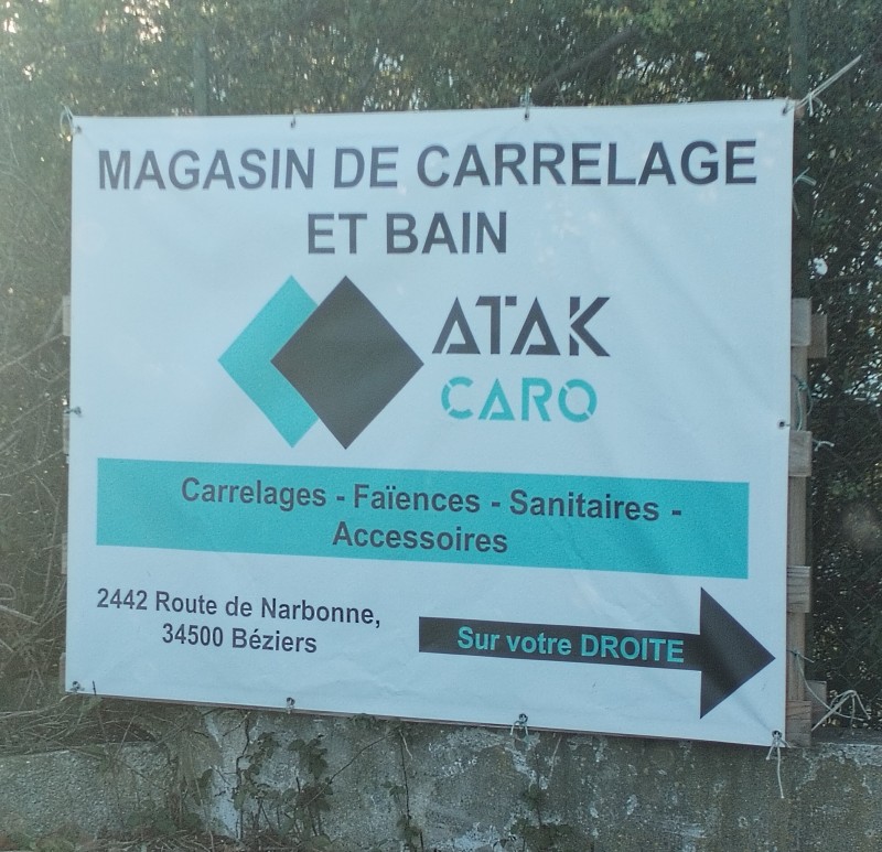 où trouver un magasin de carrelage pour les décorations aménagement intérieur de salle de bain sur Béziers proche de l'Hérault dans le 34