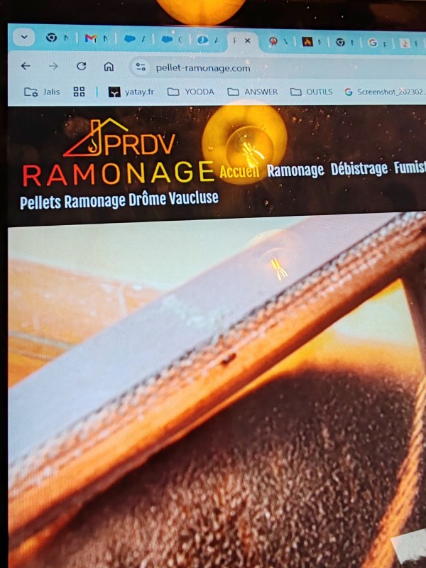 devis pour tubage et raccordement pour un poêle à bois à Villedieu dans le Vaucluse 84