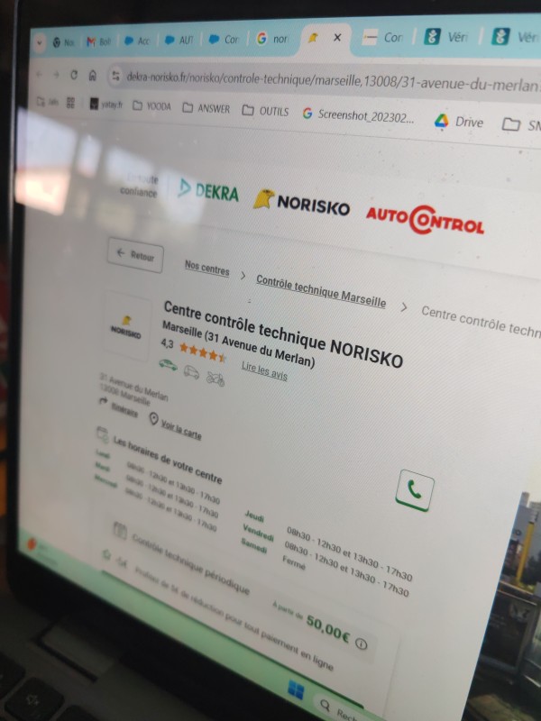 contrôle technique voiture utilitaire Ford transit à marseille 13015 les aygalades pas cher