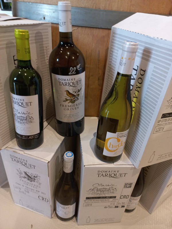 achat de vin blanc domaine Tariquet à Manosque 04100