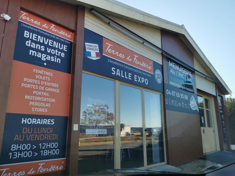 entreprise de porte d'entrée porte de garage et portail sur Gigean à côté de Sète dans l'Hérault