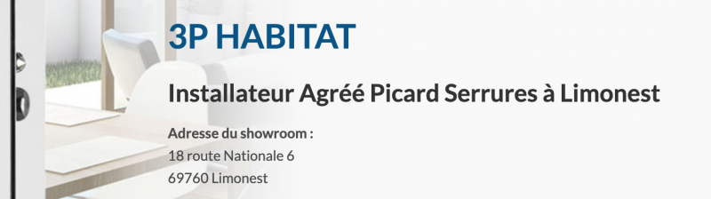 Serrurier pour Pose de porte blindée sur-mesure a Limonest proche Dardilly, dans l ouest de lyon 3 P Habitat