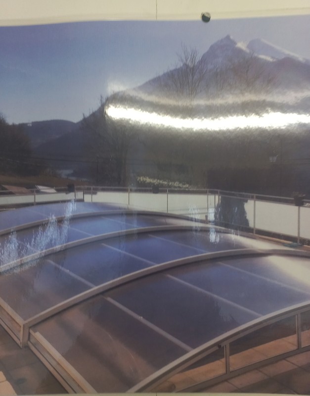 Installation d'abri de piscine en médium chez un particulier à Nîmes proches de Beauvais