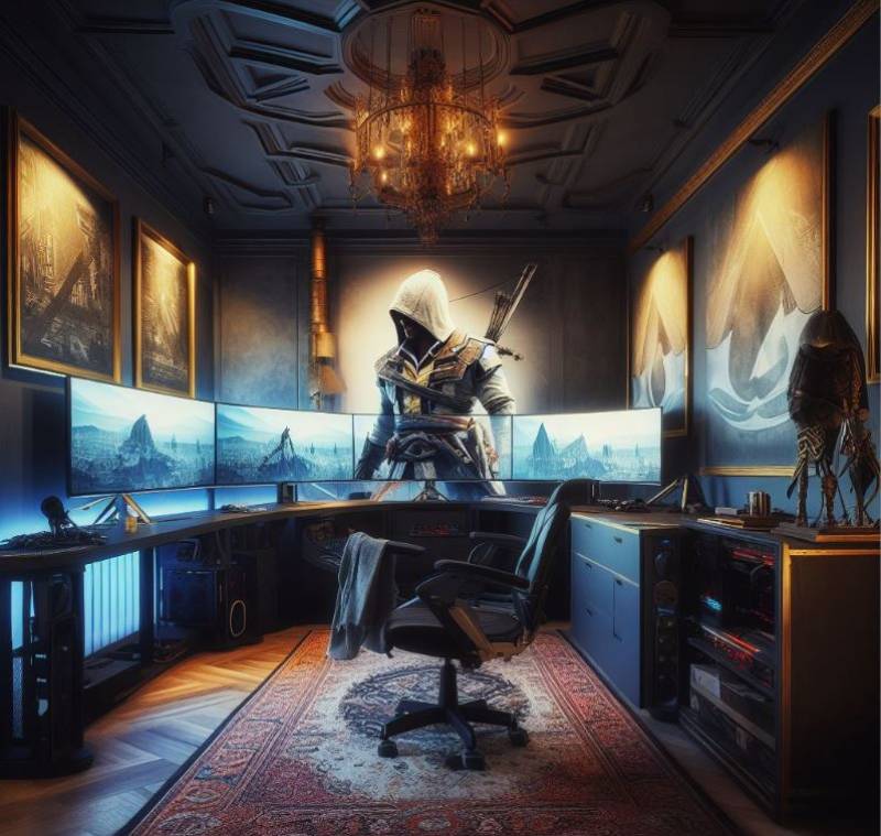 projet déco Assassin's Creed 