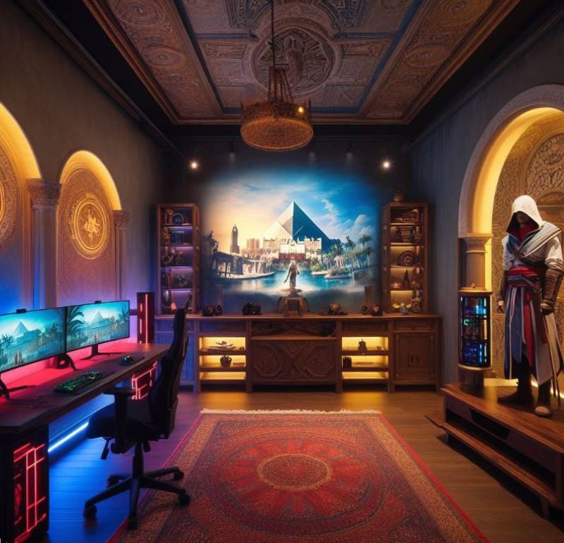projet déco Assassin's Creed Origins