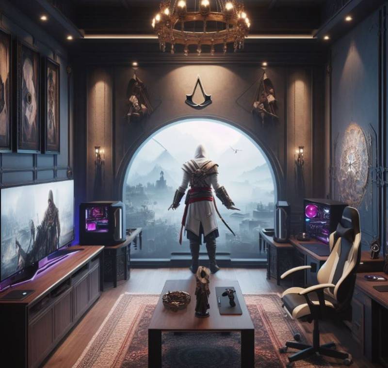 projet déco Assassin's Creed