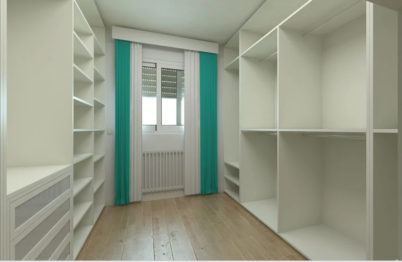 conception de dressing de chambre en bois sur mesure à Aix en Provence
