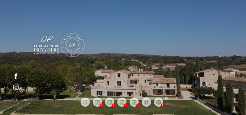 Où trouver un domaine pour un mariage avec une piscine extérieure dans le sud de la France vers Nimes