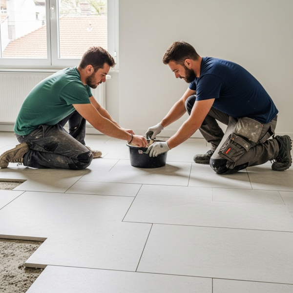 Confier la pose de carrelage intérieur et extérieur à un artisan carreleur professionnel à Villeurbanne dans le Rhône