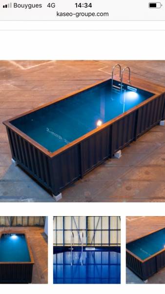piscine container à Anse dans l ouest lyonnais