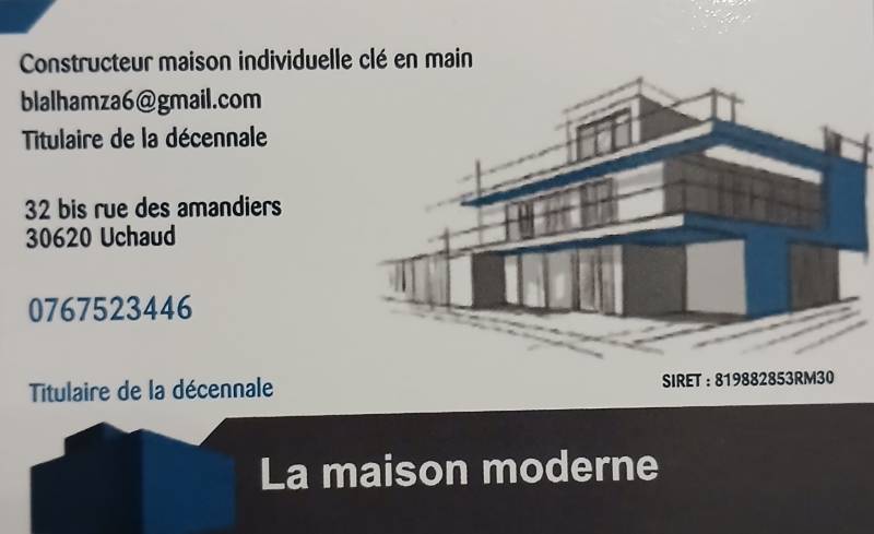 Constructeur de maison individuelle titulaire de la décennale à Nîmes dans le Gard