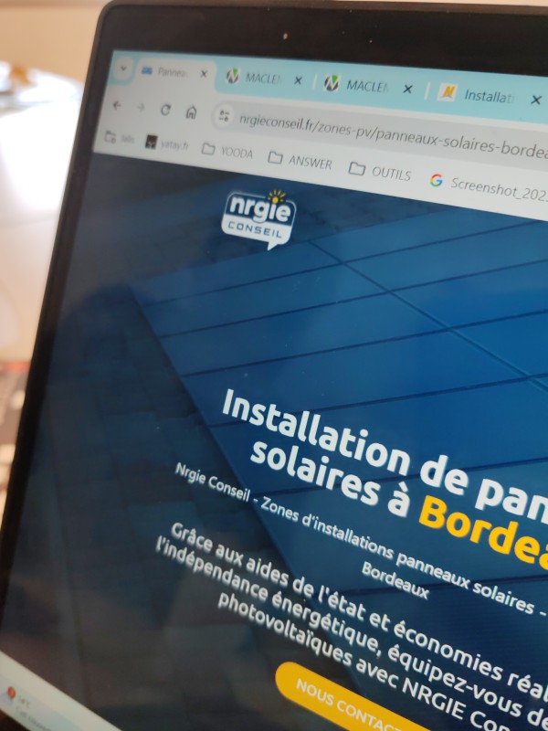 pose de panneau solaire photovoltaïque en autoconsommation couplé avec une pompe à chaleur à Antibes dans le 06