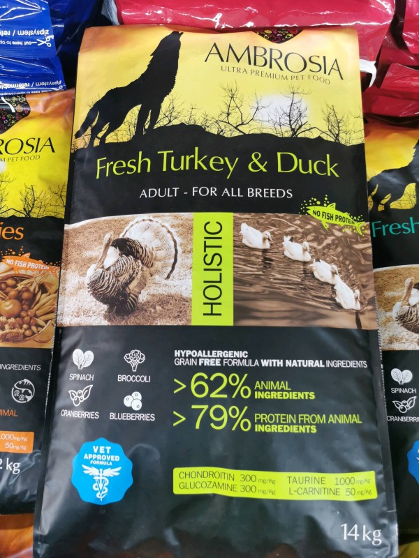 Acheter croquettes marque Ambrosia Frontignan  sète ou Montpellier