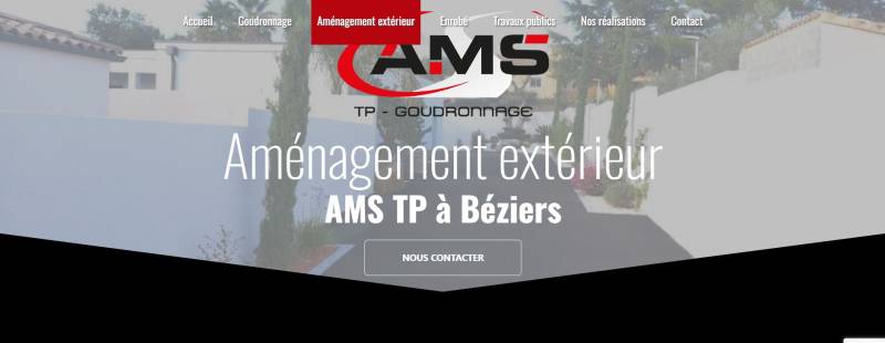 Revêtement de sol extérieur terrasse ou allée de garage à Béziers dans l'Hérault