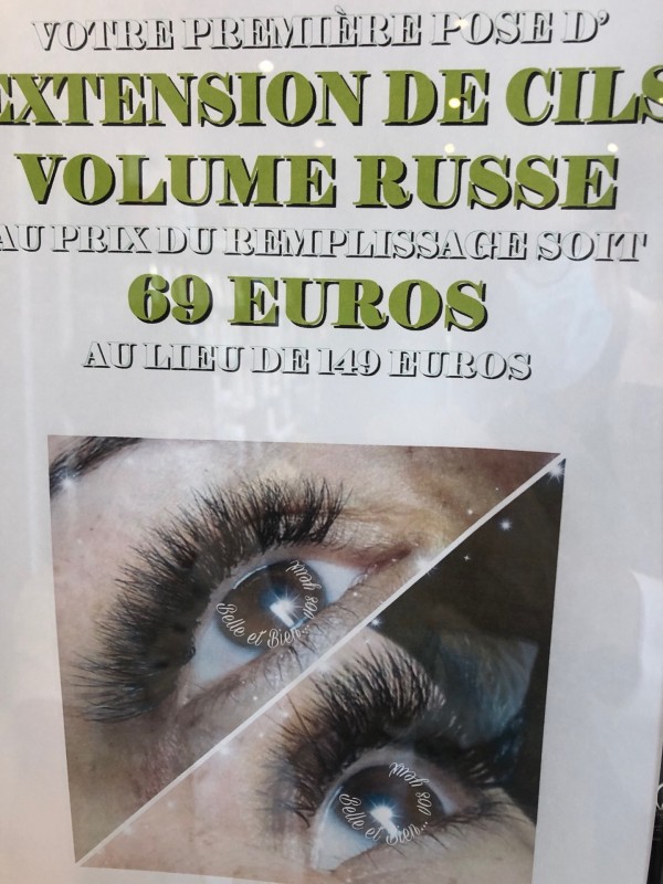 Ou réaliser une extension de s’il volume russe pas cher 69 € sur Avignon  Avignon Agroparc Apogee