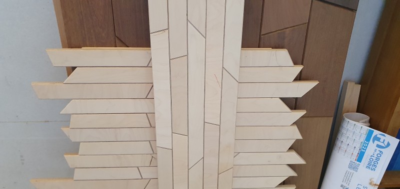 Bibliothèque sur mesure en bois Avignon dans le Vaucluse