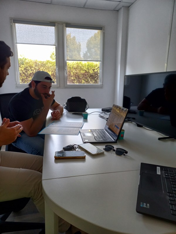 installation porte blindée appartement au 2eme etage sur la duranne proche de Aix en provence