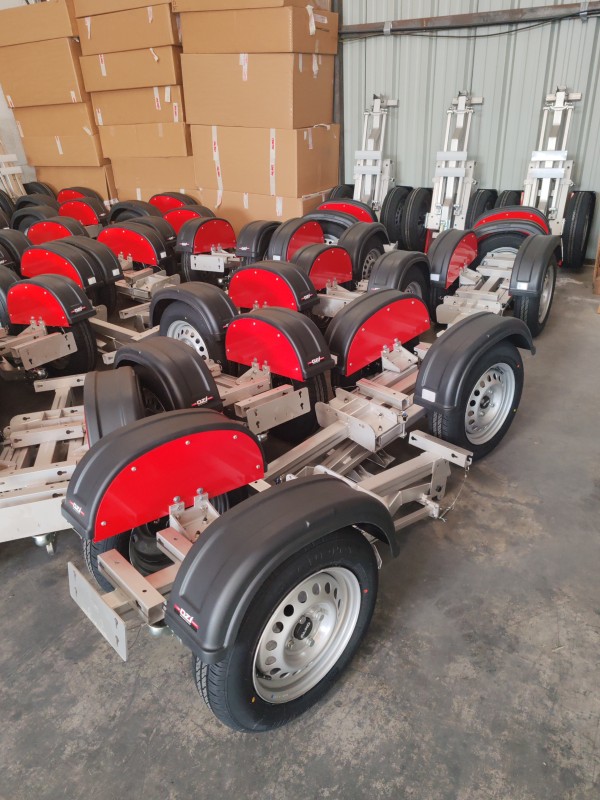 vente et livraison d'une remorque pliante petite dimension pour moto sur Strasbourg