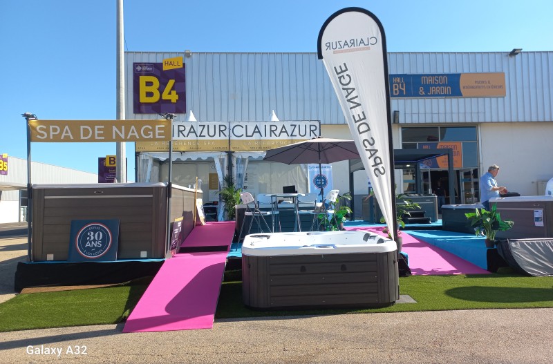 vente d'un spa 4 places avec 2 places allongées sur Nice proche de Cannes 