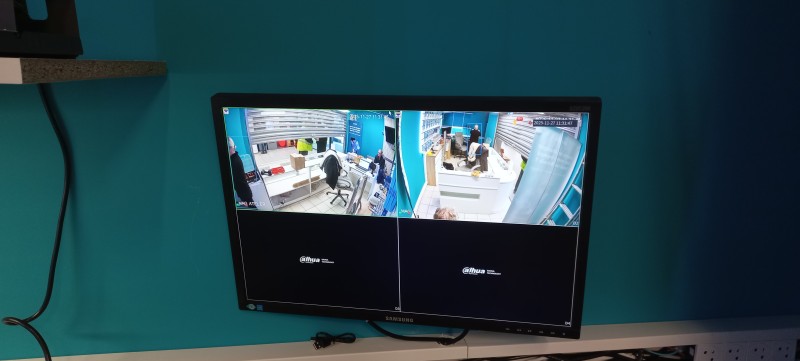 création d'un réseau informatique dans une boutique de téléphonie sur Nîmes proche de Sommières