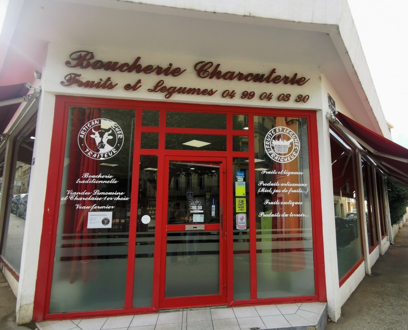 commander plat traiteur et viande de qualité dans une boucherie dans le centre ville de Sète