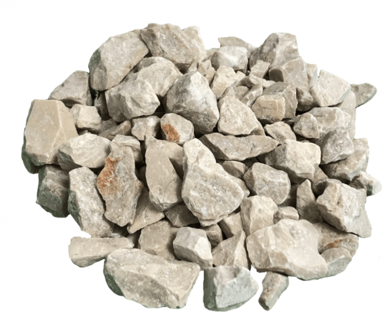 Magasin spécialisé dans la vente de graviers et de galets calcaires blancs à Béziers à côté de thezan